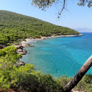 Beach Agistri island