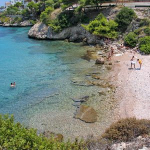 Beach Agistri island